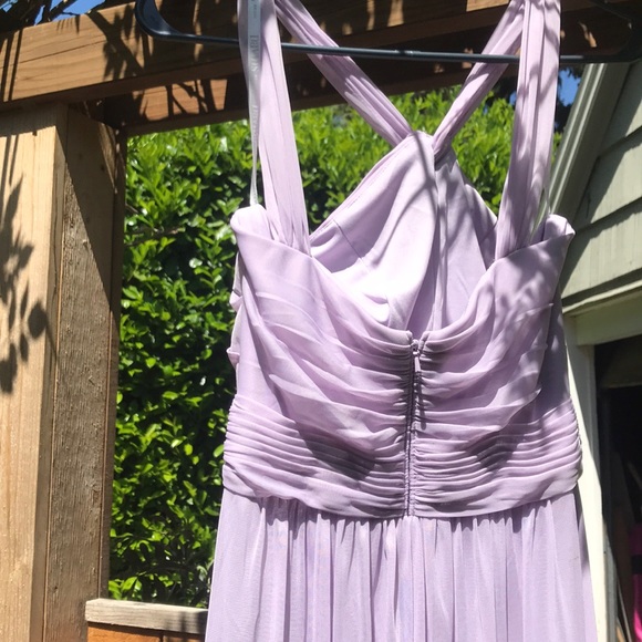 David’s Bridal lavender bridesmaid/prom dress - Picture 5 of 7